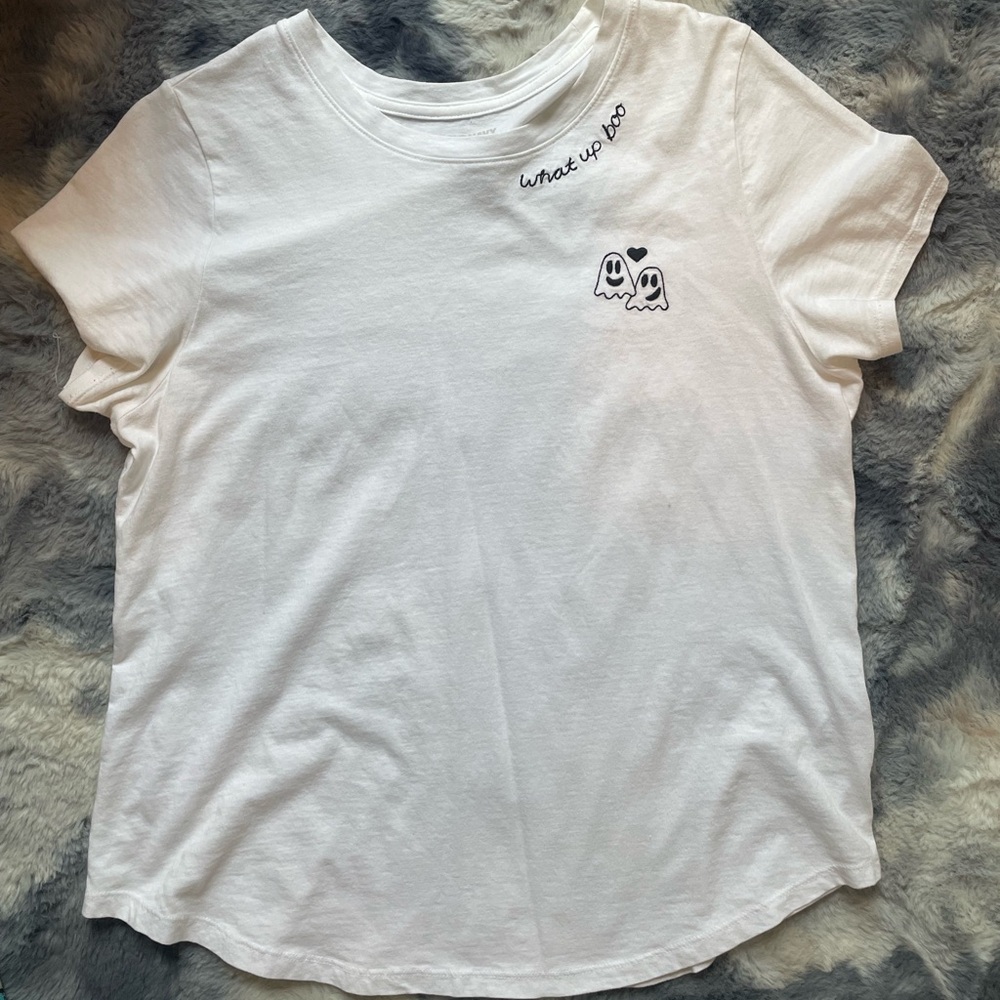 Old Navy “What up boo” t shirt. Size Medium